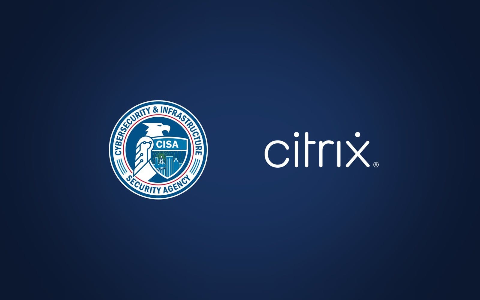 CISA seal next to the Citrix logo