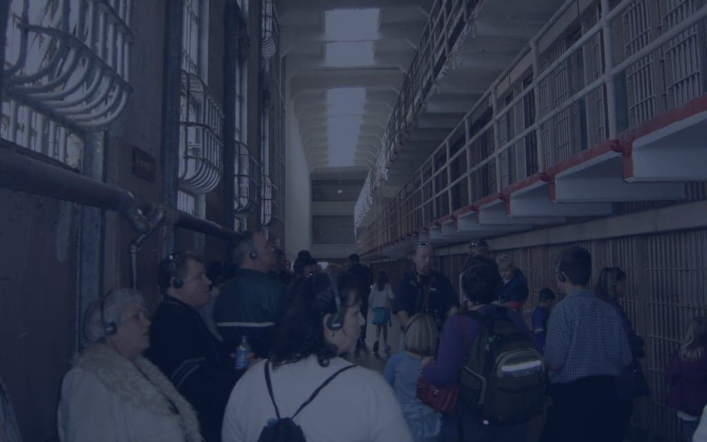 Interior of generic prison cells